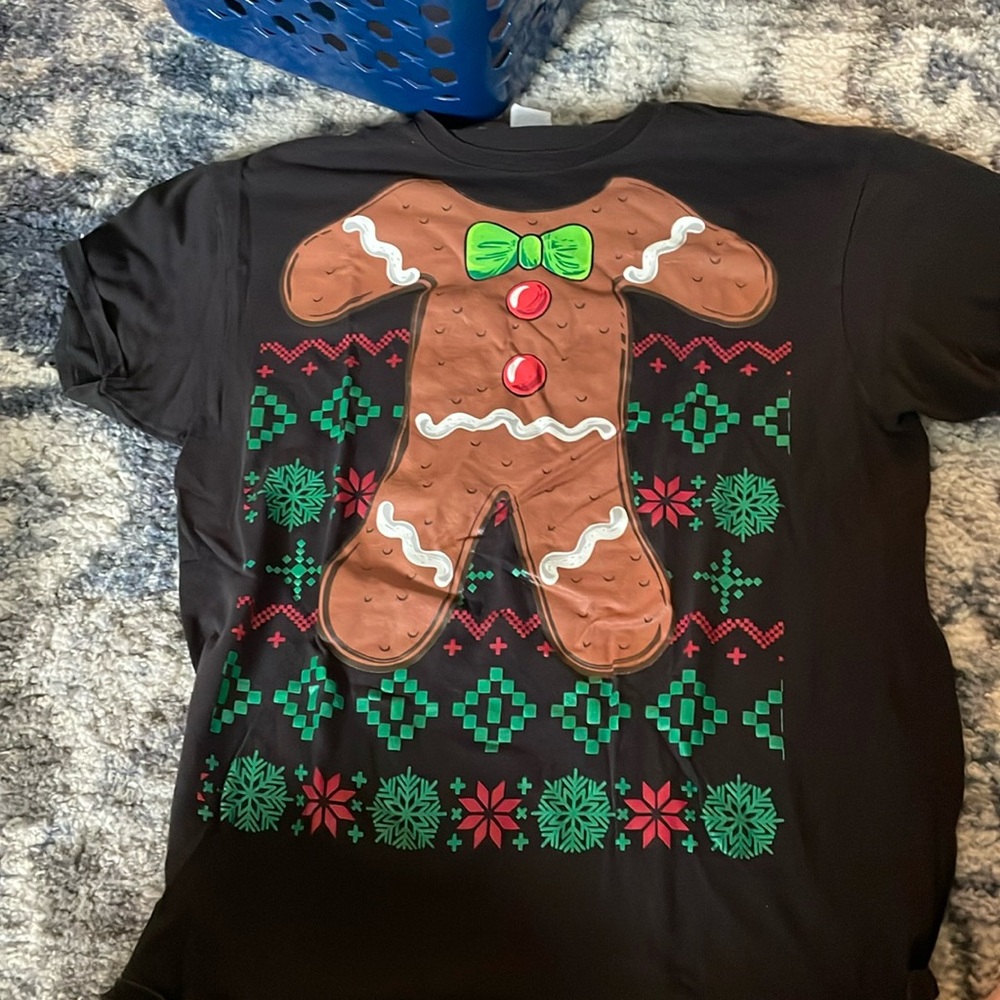 Gingerbread Christmas t shirt